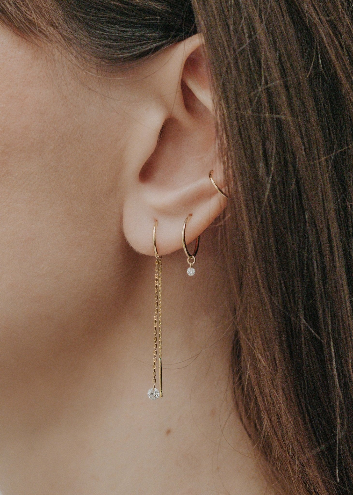 Earcuff AD UN TRATTO - TheJewelryDog