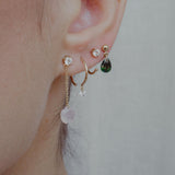 Orecchino a cerchio ABBRACCIO - TheJewelryDog