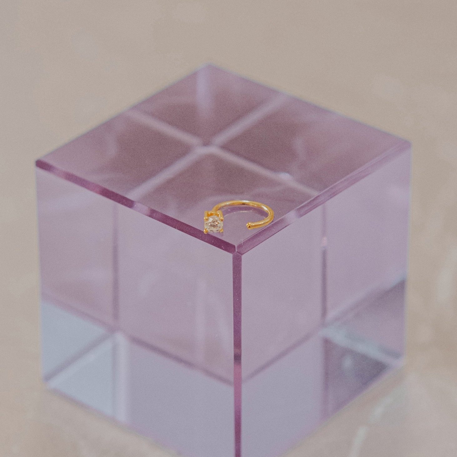 Orecchino a cerchio ABBRACCIO - TheJewelryDog