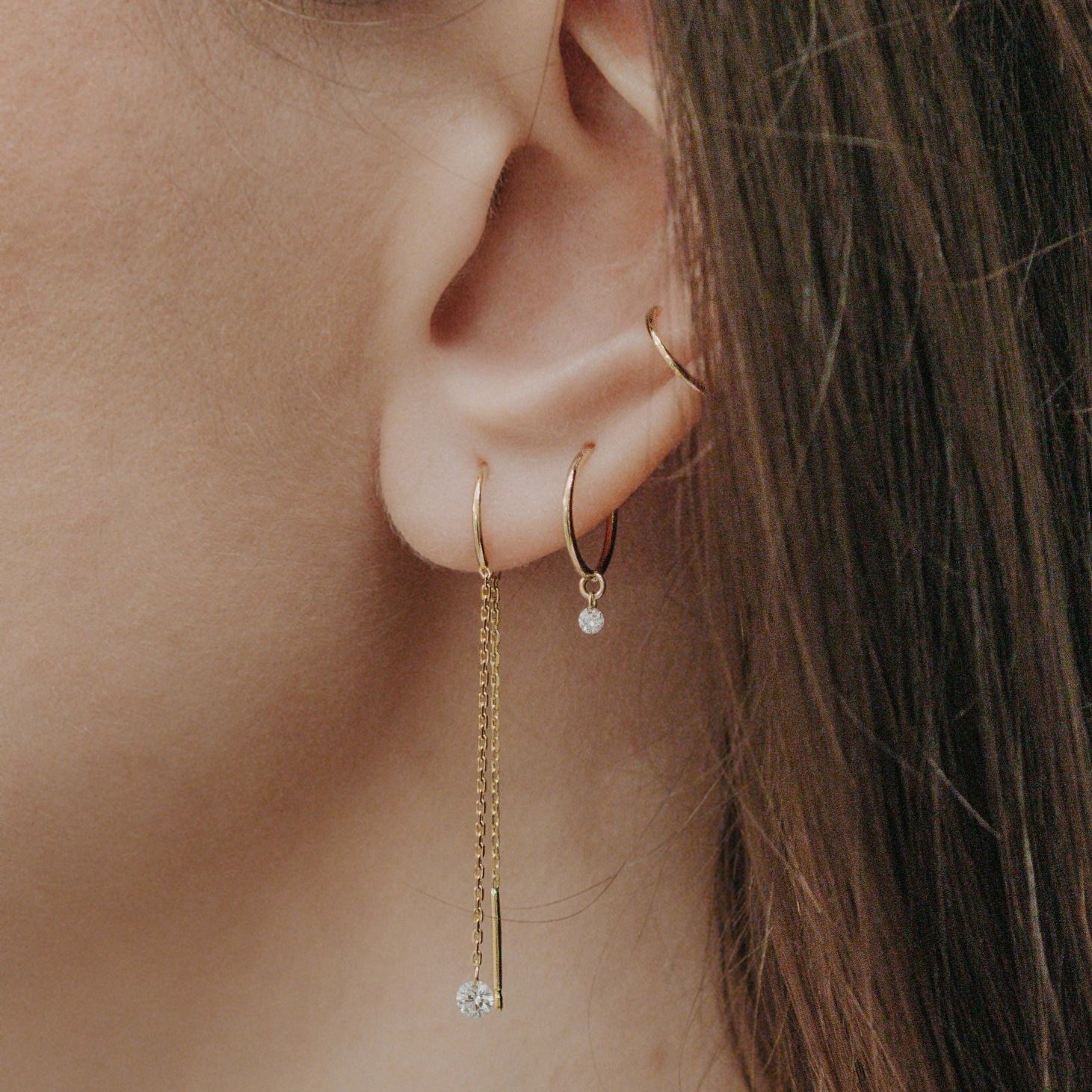 Orecchino a cerchio MI RITORNI IN MENTE - TheJewelryDog