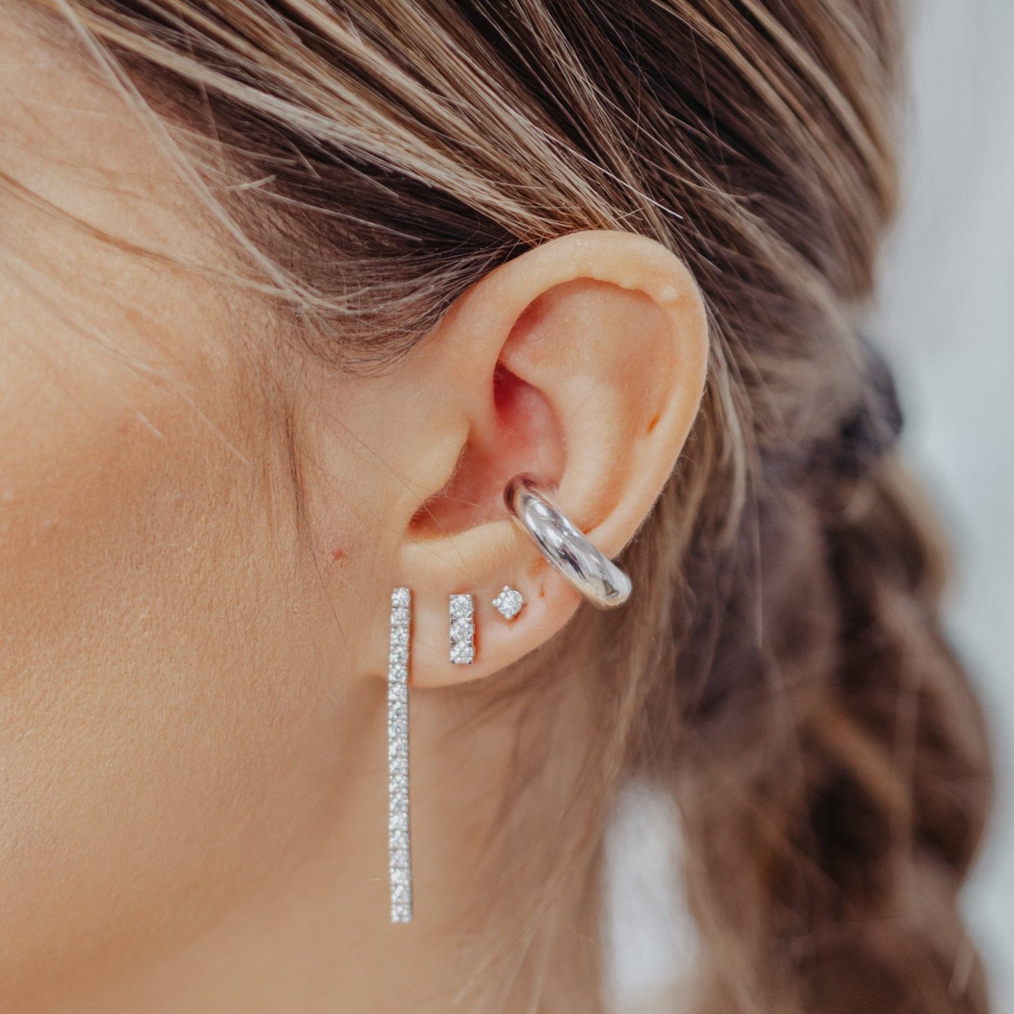 Orecchino pendente FINO ALLA LUNA - TheJewelryDog