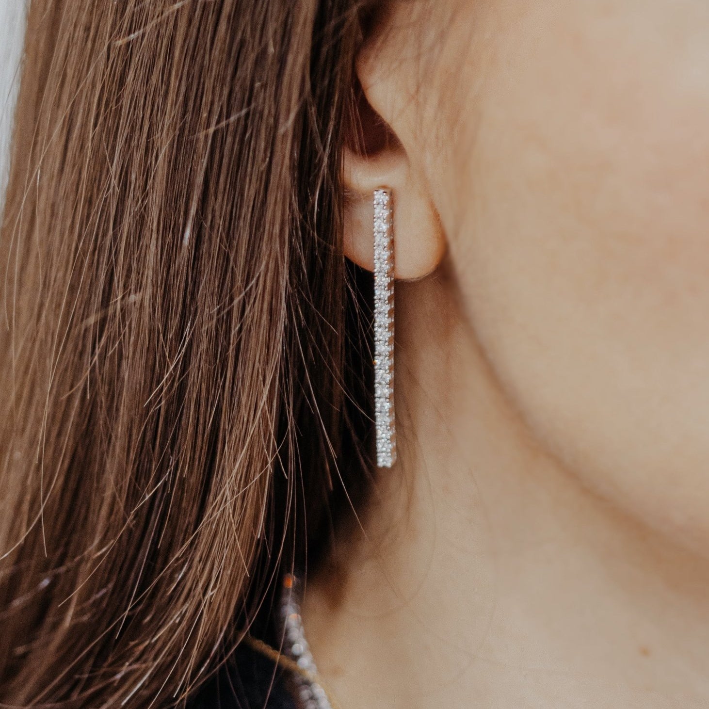 Orecchino pendente FINO ALLA LUNA - TheJewelryDog